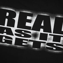 Load image into Gallery viewer, SBLS X CONFLICTX - REALSITGETS TEE (BLACK)
